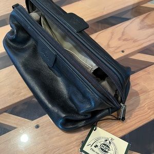 DOPP Leather Toiletry Bag